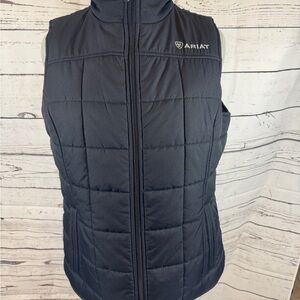 Ariat Women's Black Quilted Vest